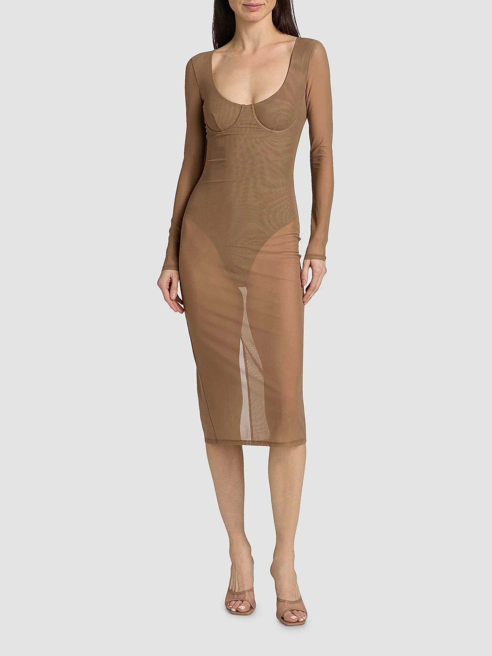 Sorella Long-Sleeve Body-Con Dress