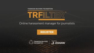 TRFilter log-in webpage