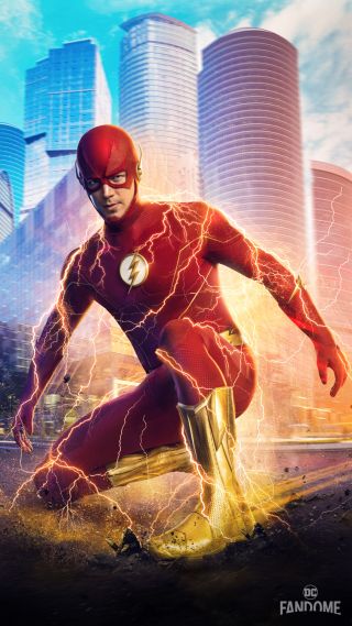the flash barry allen season 8 new suit grant gustin