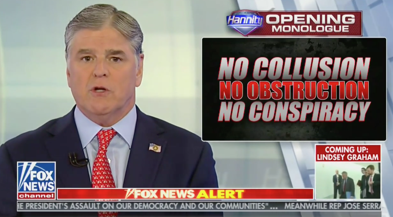 Fox News report on Mueller.