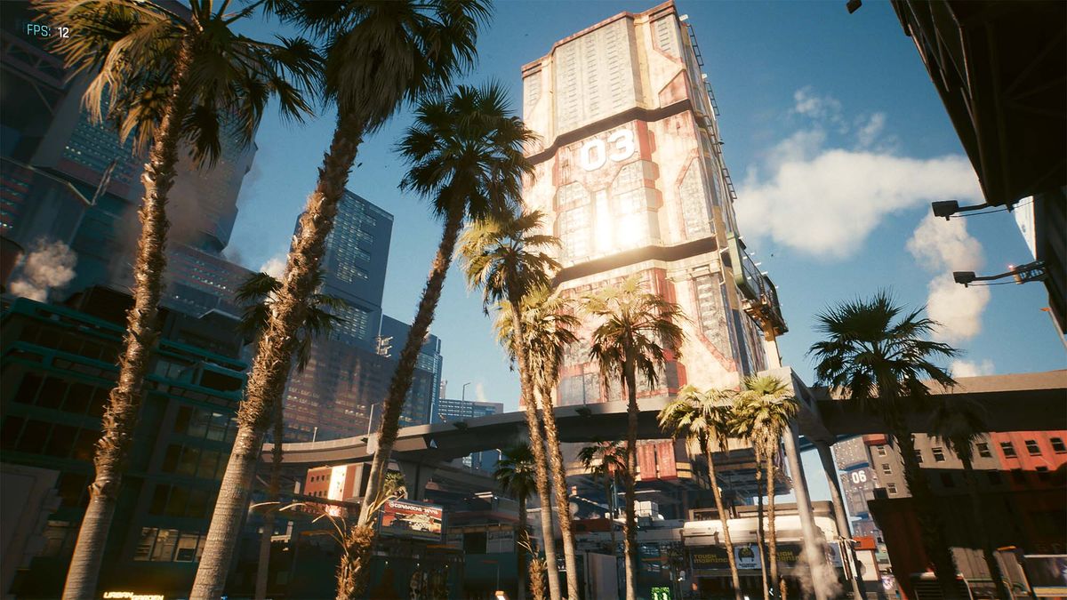 Night City's megatower #3 in Cyberpunk 2077