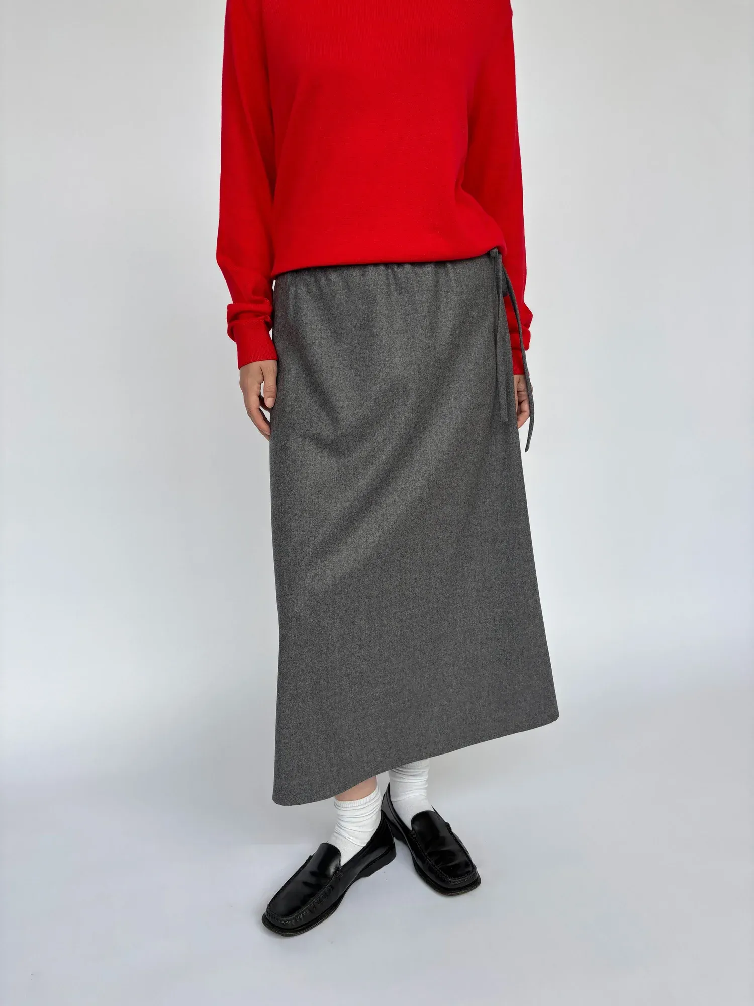 Wool Skirt - Grey — Brooke Callahan
