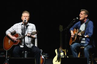 Don Henley and Glenn Frey in 2015