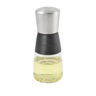 Cole & Mason Stainless Steel Oil & Vinegar Mister, Silver/clear