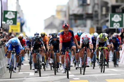 Ethan Hayter wins stage two of the Tour de Romandie