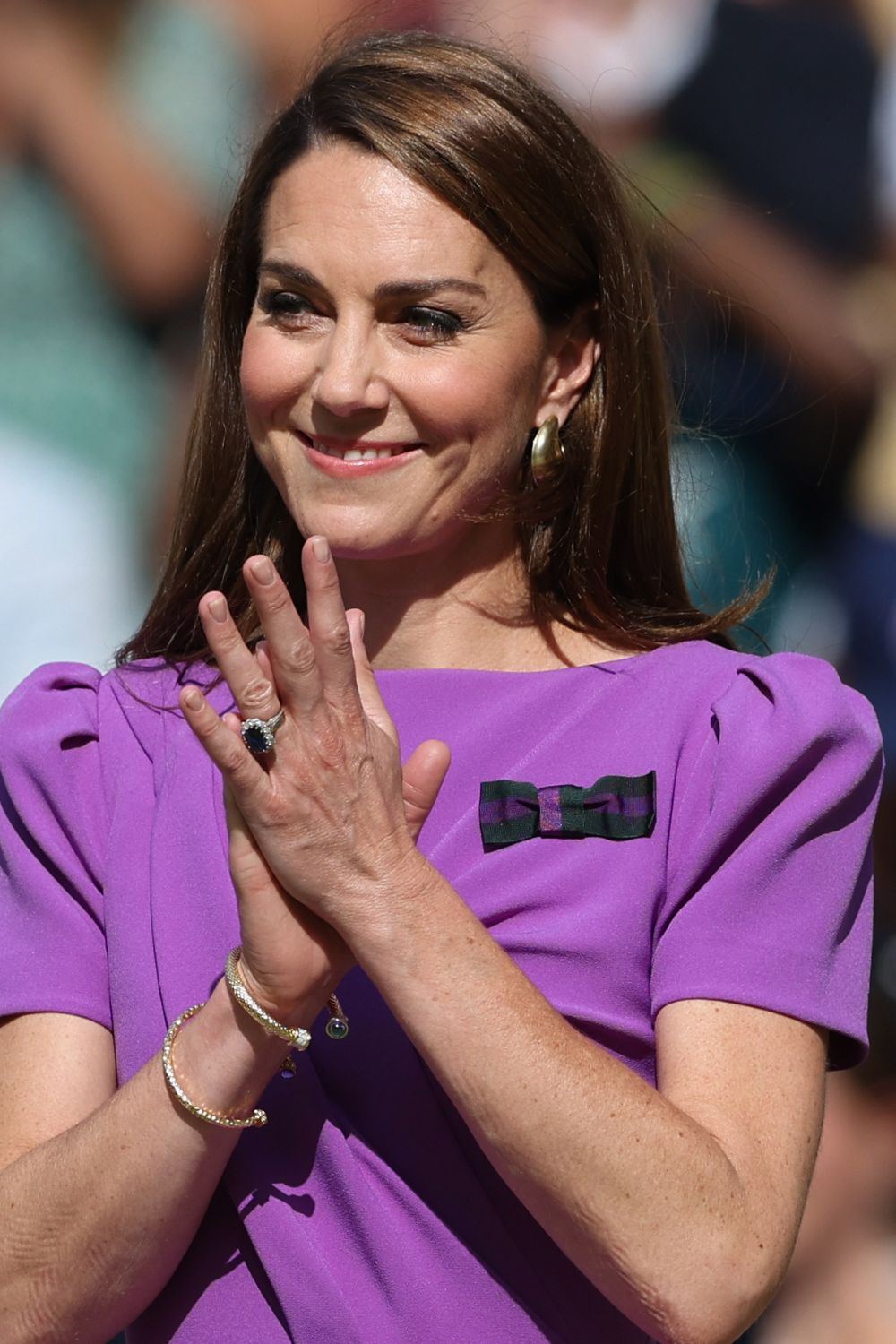 Kate Middleton wearing By Pariah Sabine Hoops
