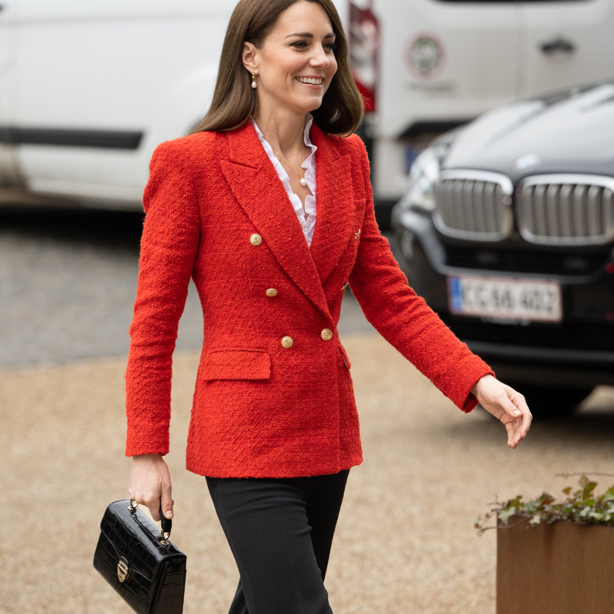Catherine, Duchess of Cambridge visits the Copenhagen Infant Mental Health Project at the University of Copenhagen