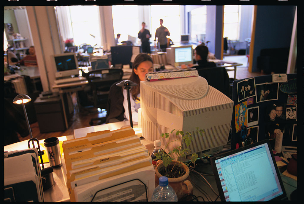 Woman in an office