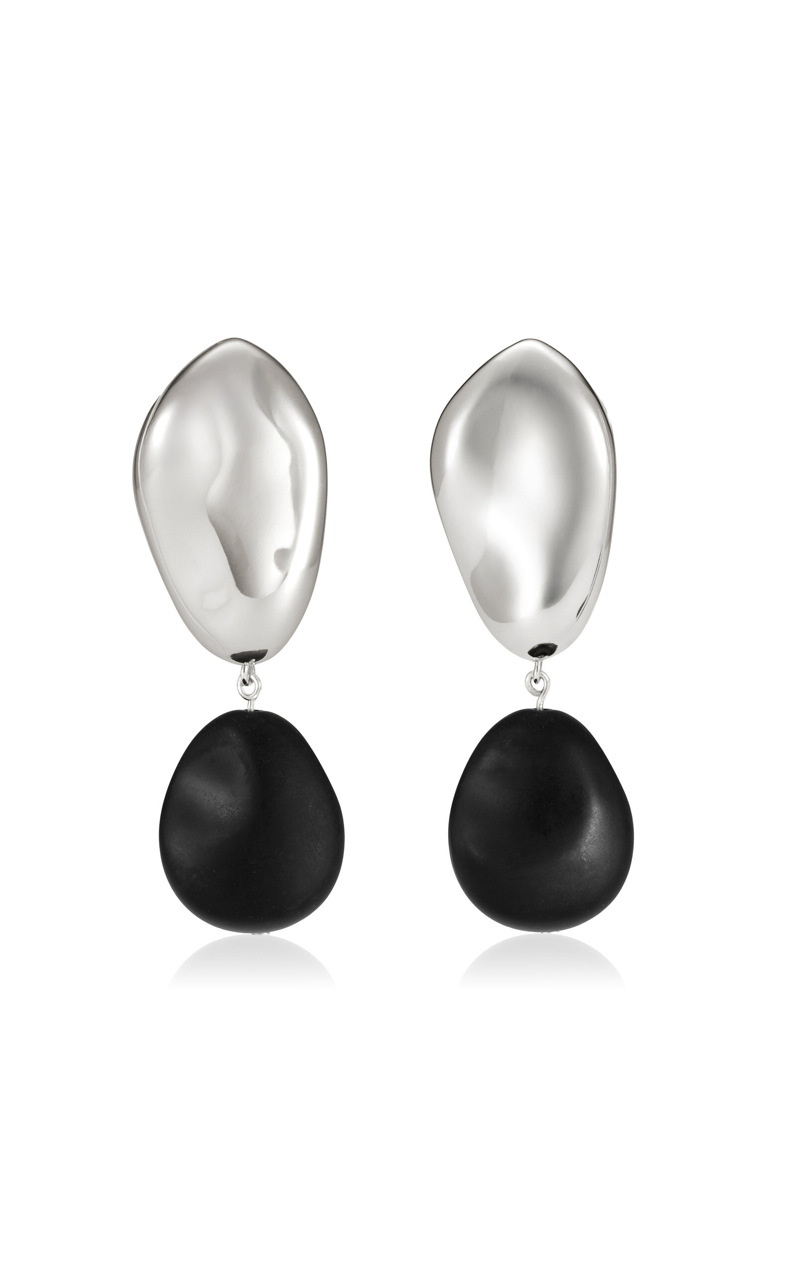 Tess Sterling Silver Onyx Earrings