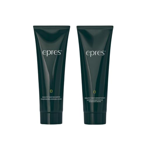 Epres Healthy Hair Shampoo & Conditioner Duo, Stronger Shinier Hair, Science Backed Haircare, Proven Results, Damage Repairing