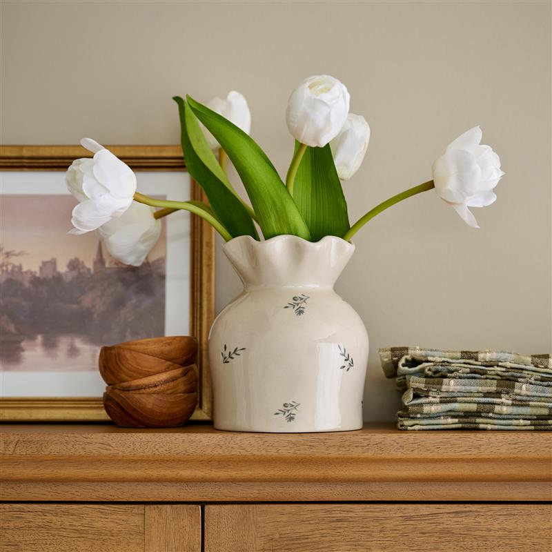 Jane Floral Vase Tulip Bundle