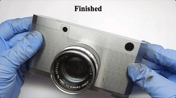 Handmade Leica M39 camera produced by Suzuki Handmade Camera Factory