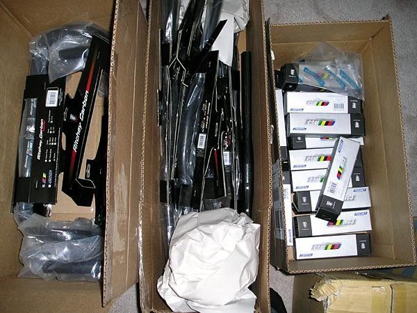 Plenty of Ritchey parts
