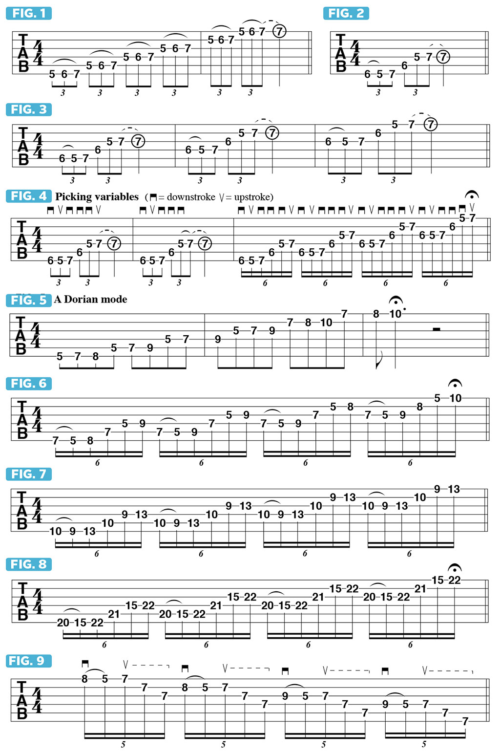 These 9 randomized fretboard patterns will help you explore new musical ...