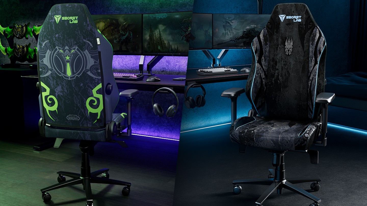 You can now transform your Secretlab chair into the Arcane, World of Warcraft, or Dragonball universes — and it just got more affordable