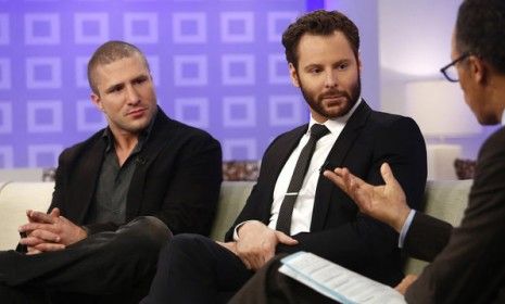 Napster co-founders Shawn Fanning (left) and Sean Parker (right) discuss their latest social online start-up, &amp;quot;Airtime,&amp;quot; on the &amp;quot;Today&amp;quot; show.