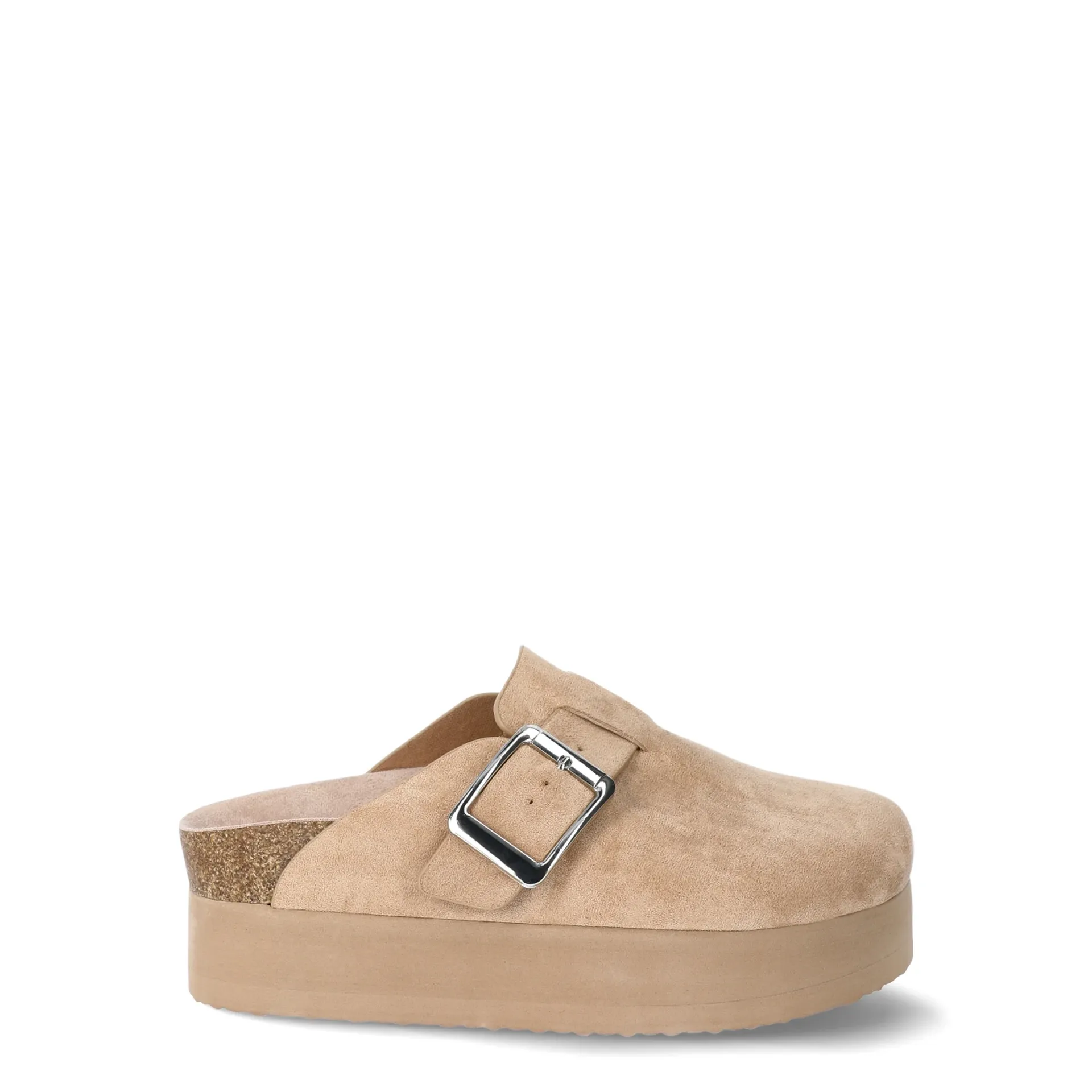 Madden NYC, Buckle Platform Clogs