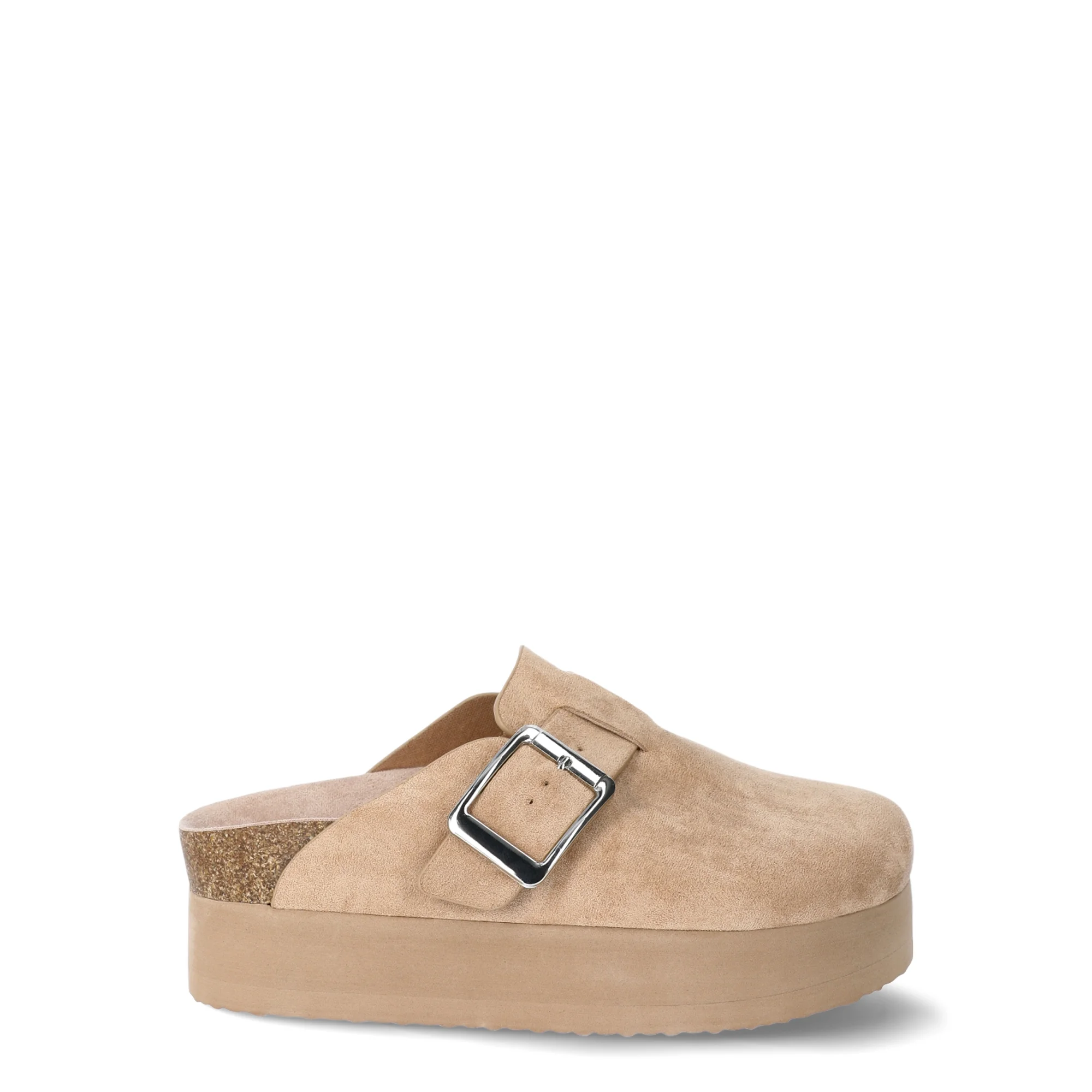 Madden NYC, Buckle Platform Clogs