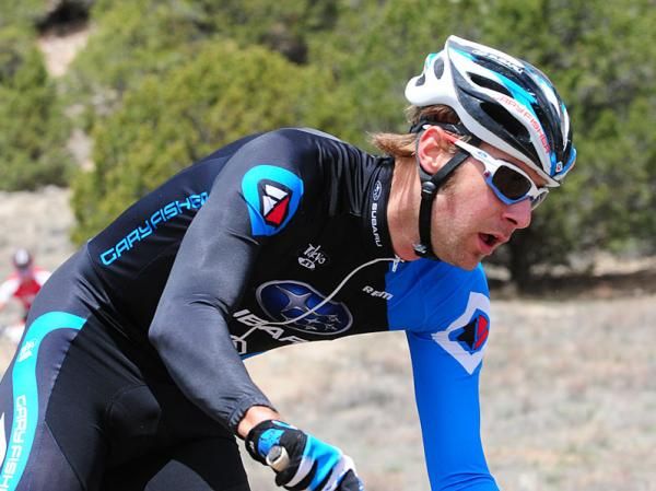 Jeremy Horgan-Kobelski (Gary Fisher/Subaru) on his way to victory.