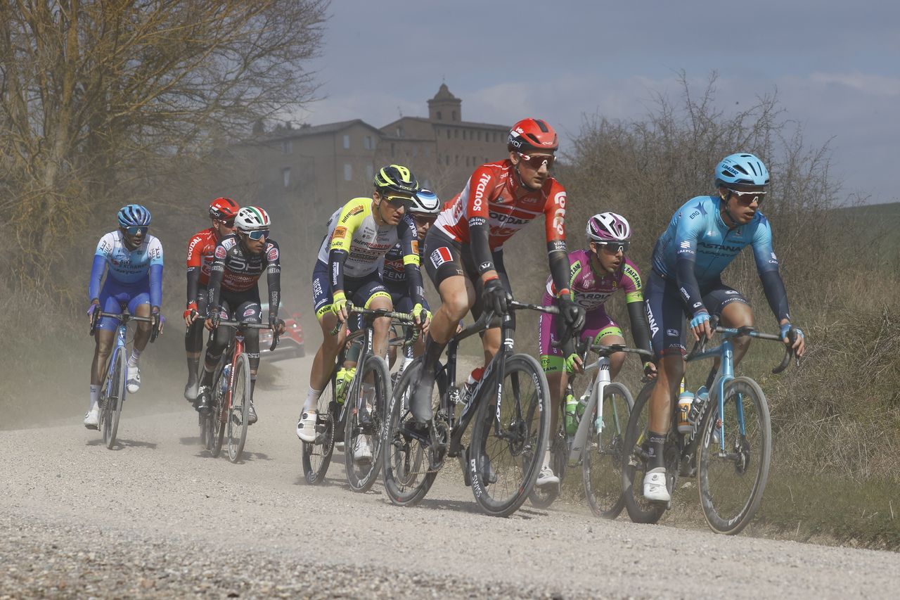 Strade Bianche 2022 16th Edition Siena Siena 184 km 05032022 Tim Wellens BEL Lotto Soudal photo Luca BettiniSprintCyclingAgency2022
