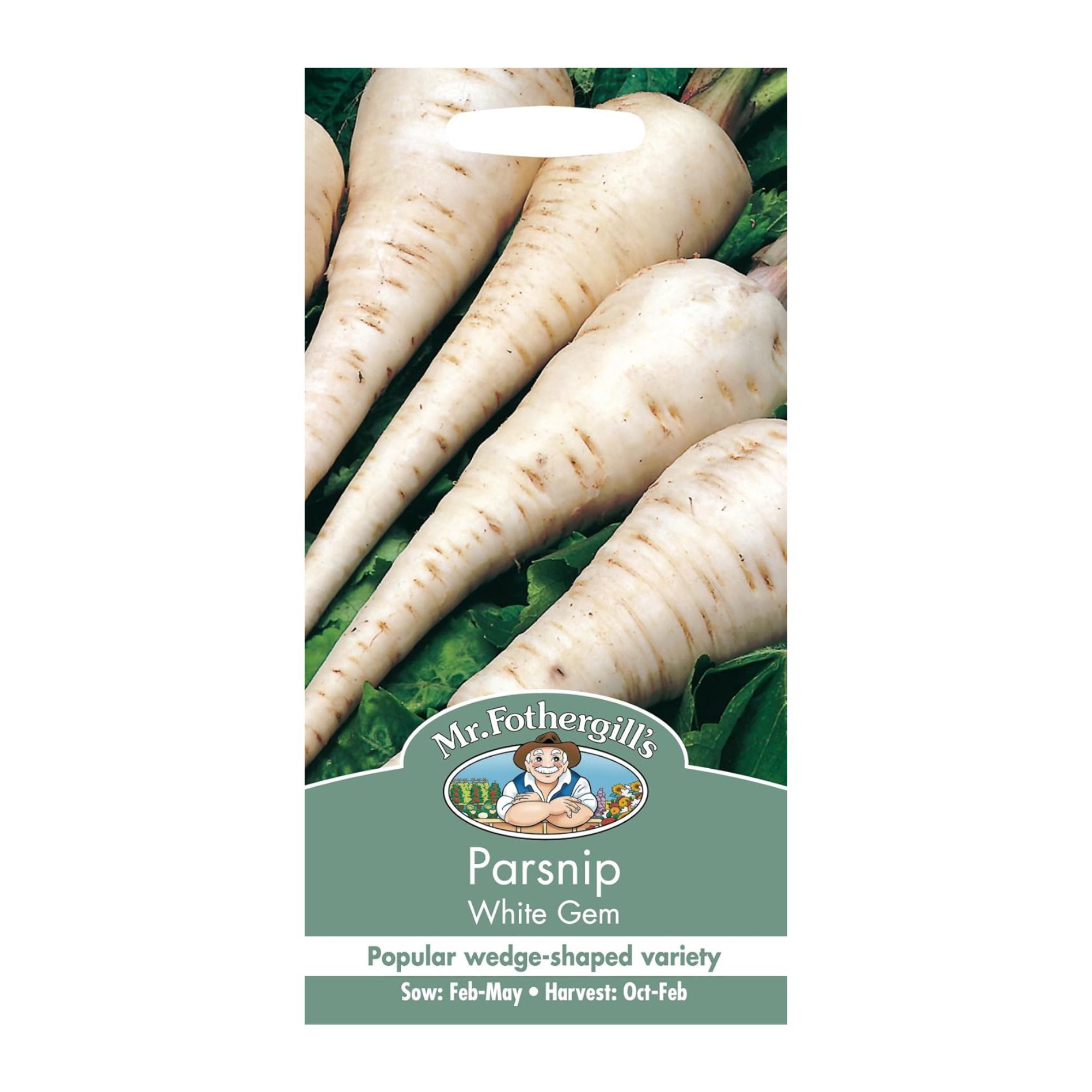 Mr Fothergill's Parsnip White Gem Seeds