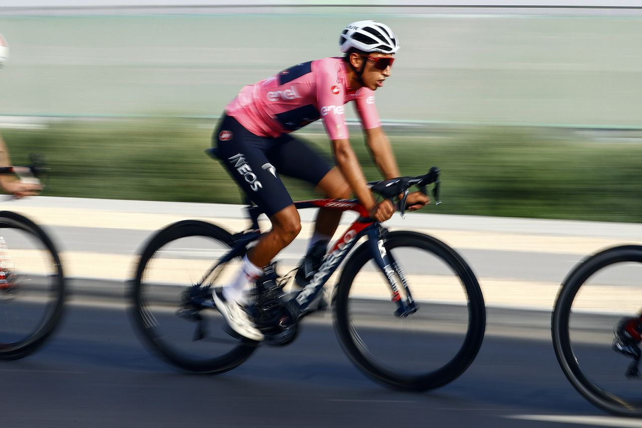 Giro dItalia Criteirum Expo 2020 Dubai 06112021 Egan Bernal COL Ineos Grenadiers photo Luca BettiniBettiniPhoto2021