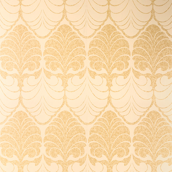 printed gold curtain fabric