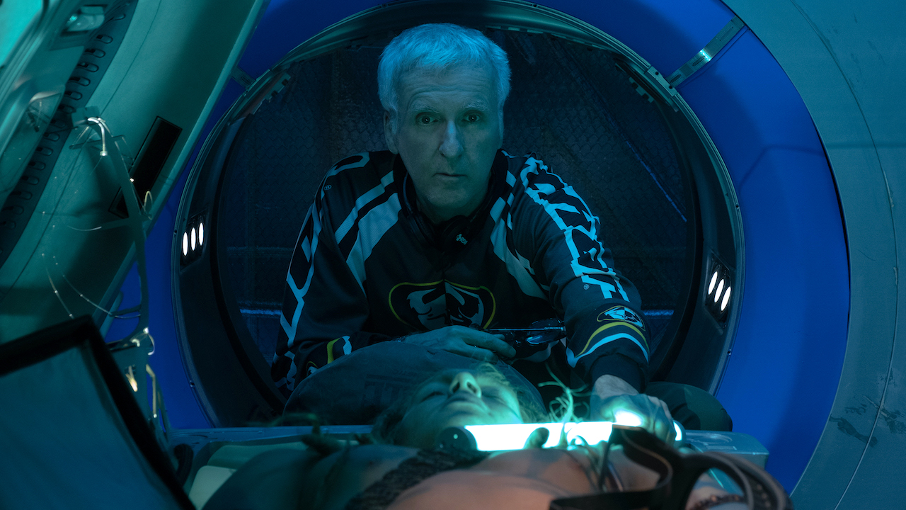 James Cameron Avatar: The Way of Water seti üzerinde çalışıyor