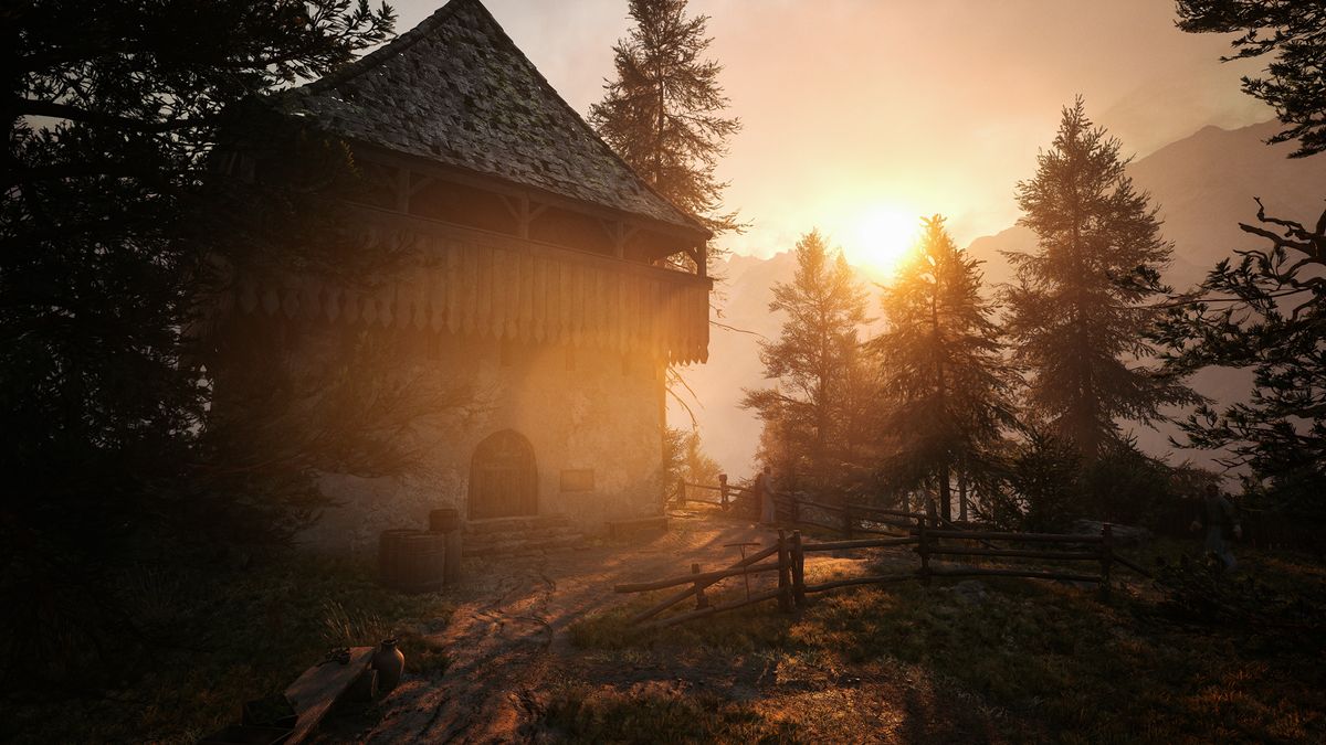 Blood of Dawnwalker screenshot showing Unreal Engine 5 open world