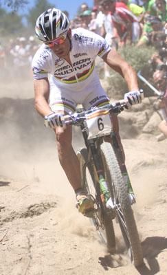 Jose Antonio Hermida on his way to winning his sixth national title