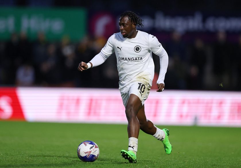 Boreham Wood forward Abdul Abdulmalik is having a brilliant season in the National League