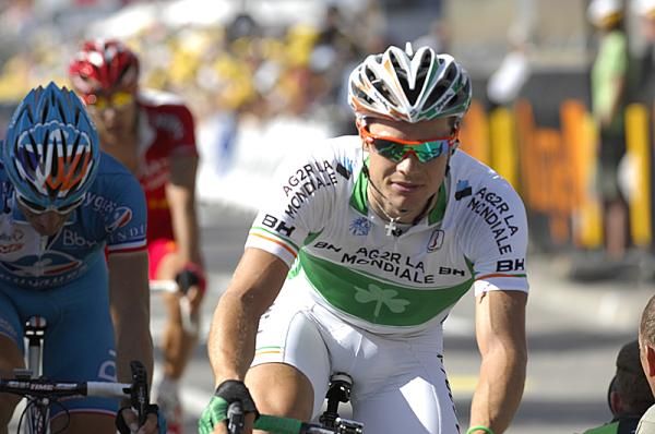 Nicolas Roche (AG2R) finished in the breakaway on stage 16.