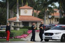 Police at Trump National Doral Miami resort.