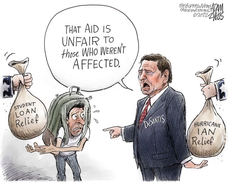 Political Cartoon.