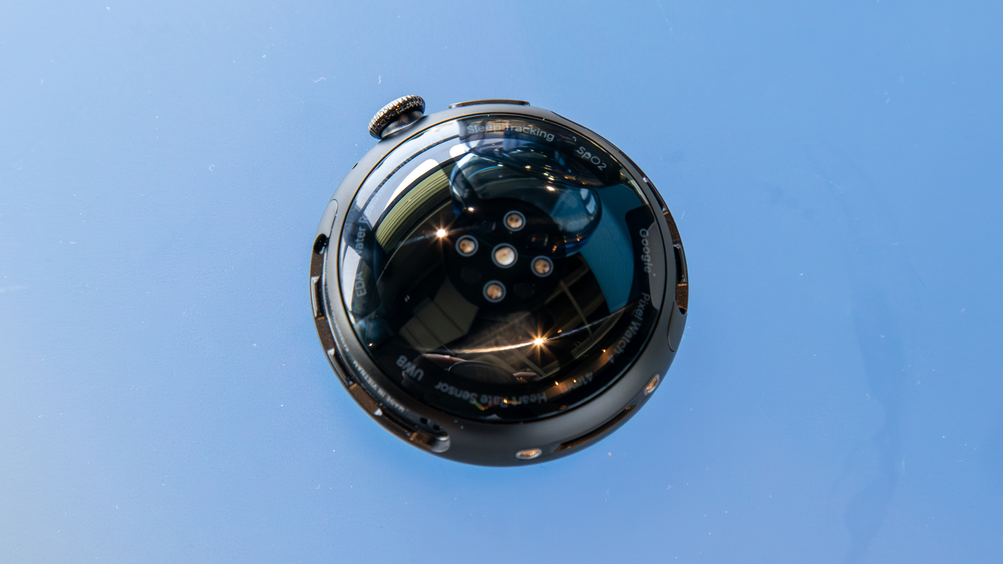 Pixel Watch 4 sensors on the back
