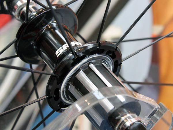 The Sprint and Race-level rear hubs feature more aggressive milling to shave a few grams.