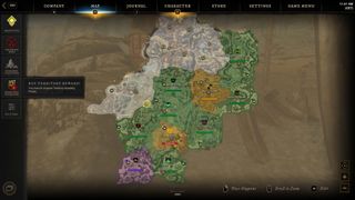 New World Aeternum map faction territory control
