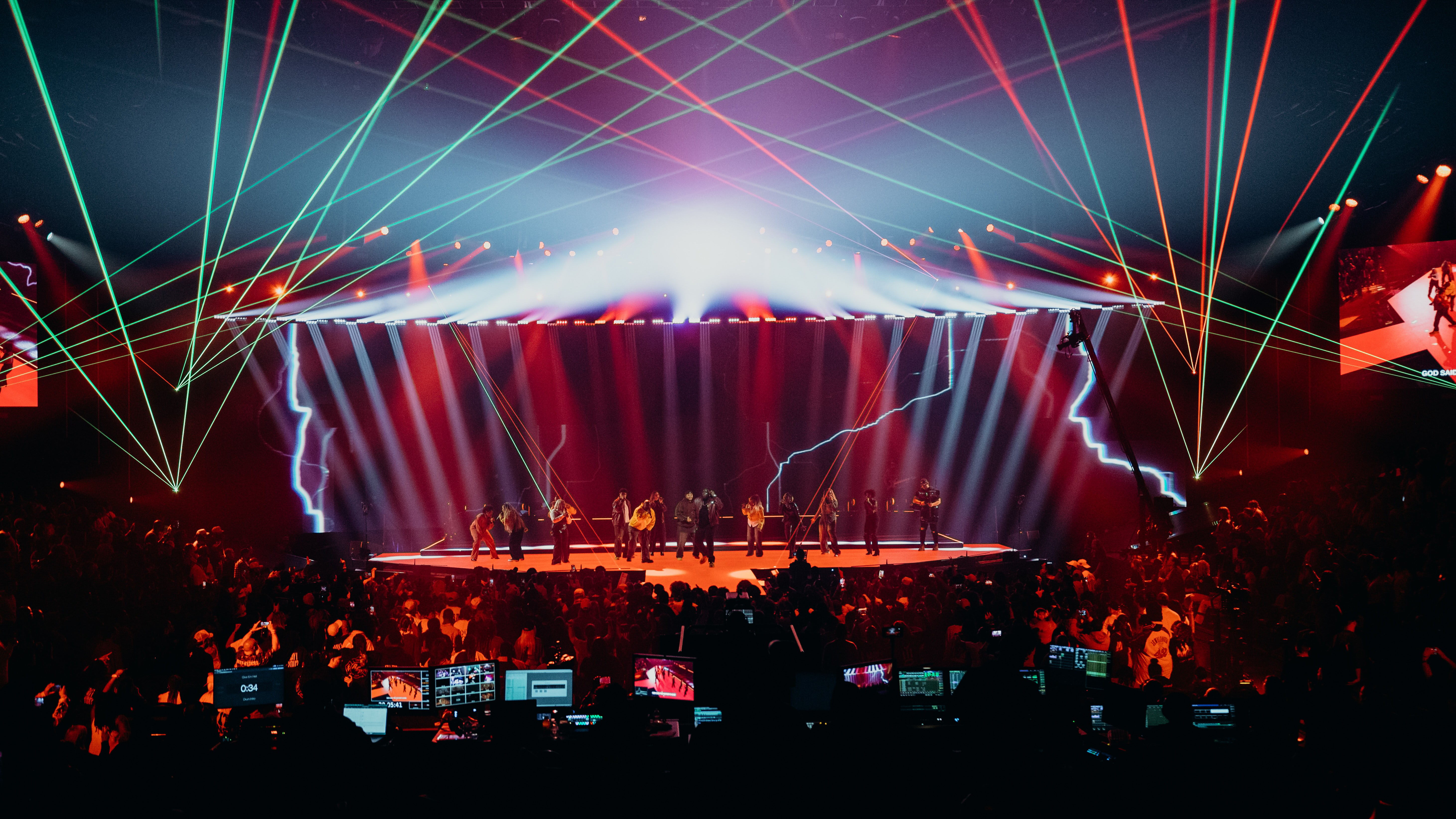 Transformation Church puts on a show with lasers and crystal-clear communication. 