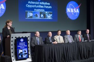 Michele Gates Leads Asteroid Redirect Mission Panel