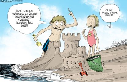 Editorial cartoon Environment Climate Change