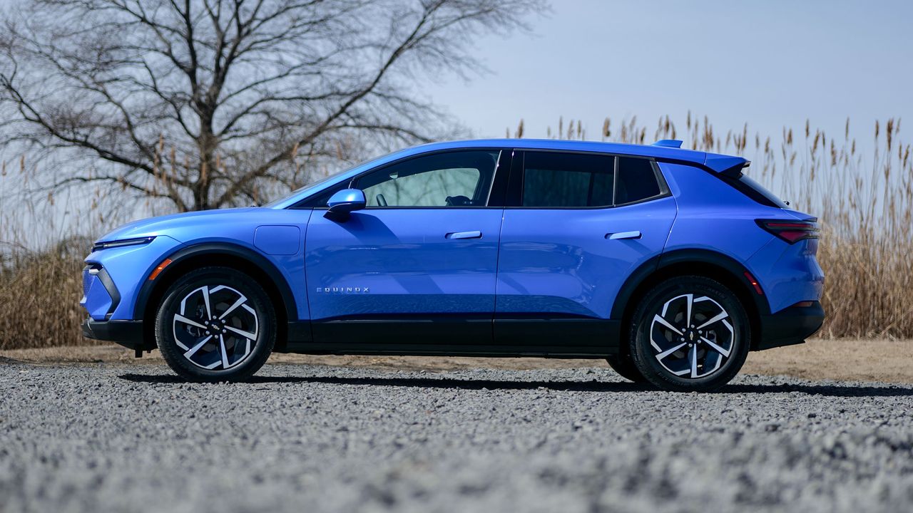 2025 Chevrolet Equinox EV LT test drive review.