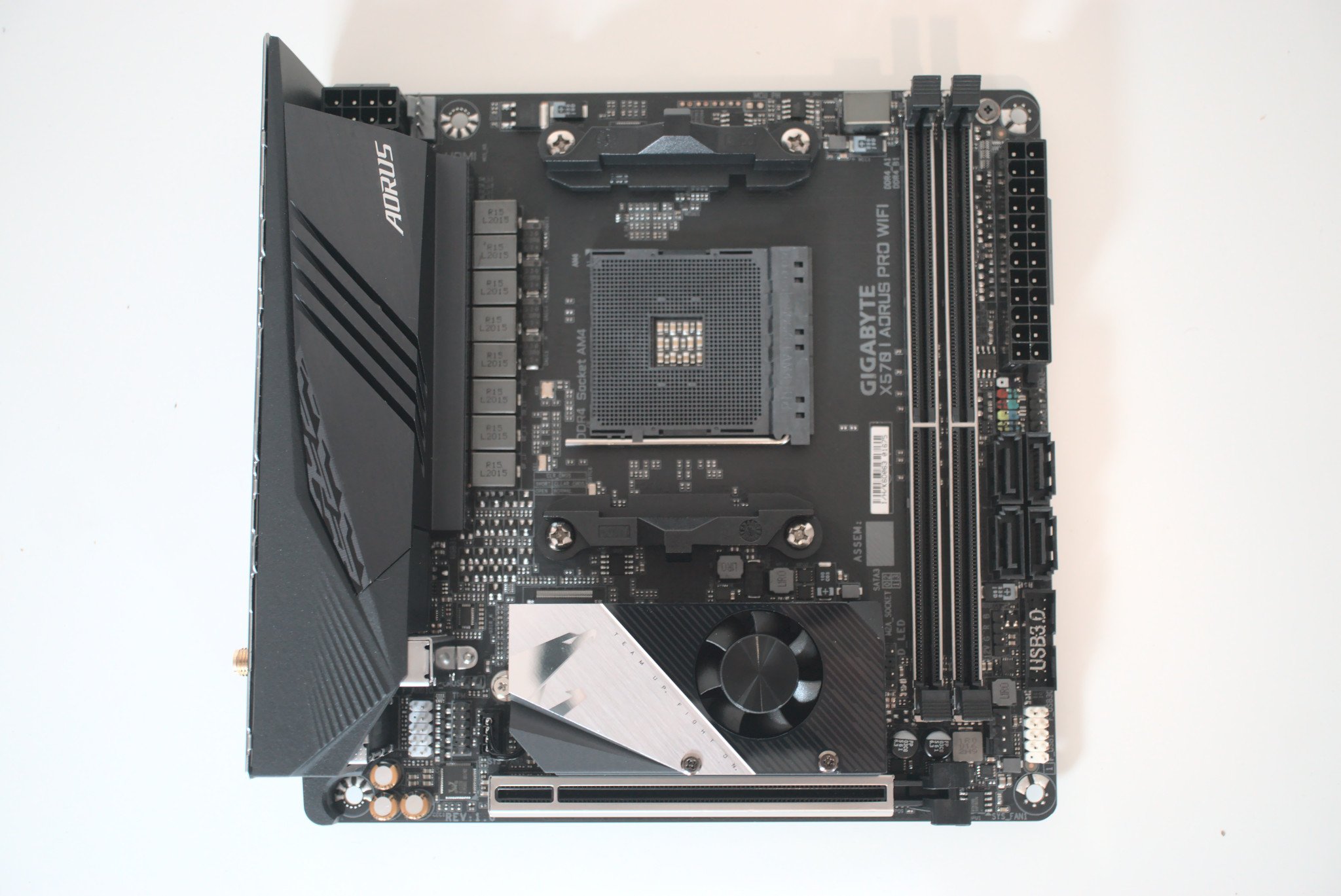 Gigabyte X570 I Aorus Pro Wi Fi Review Small Motherboard Platform With Big Features Windows 6715