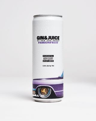 Ini Archibong Gin and Juice cans