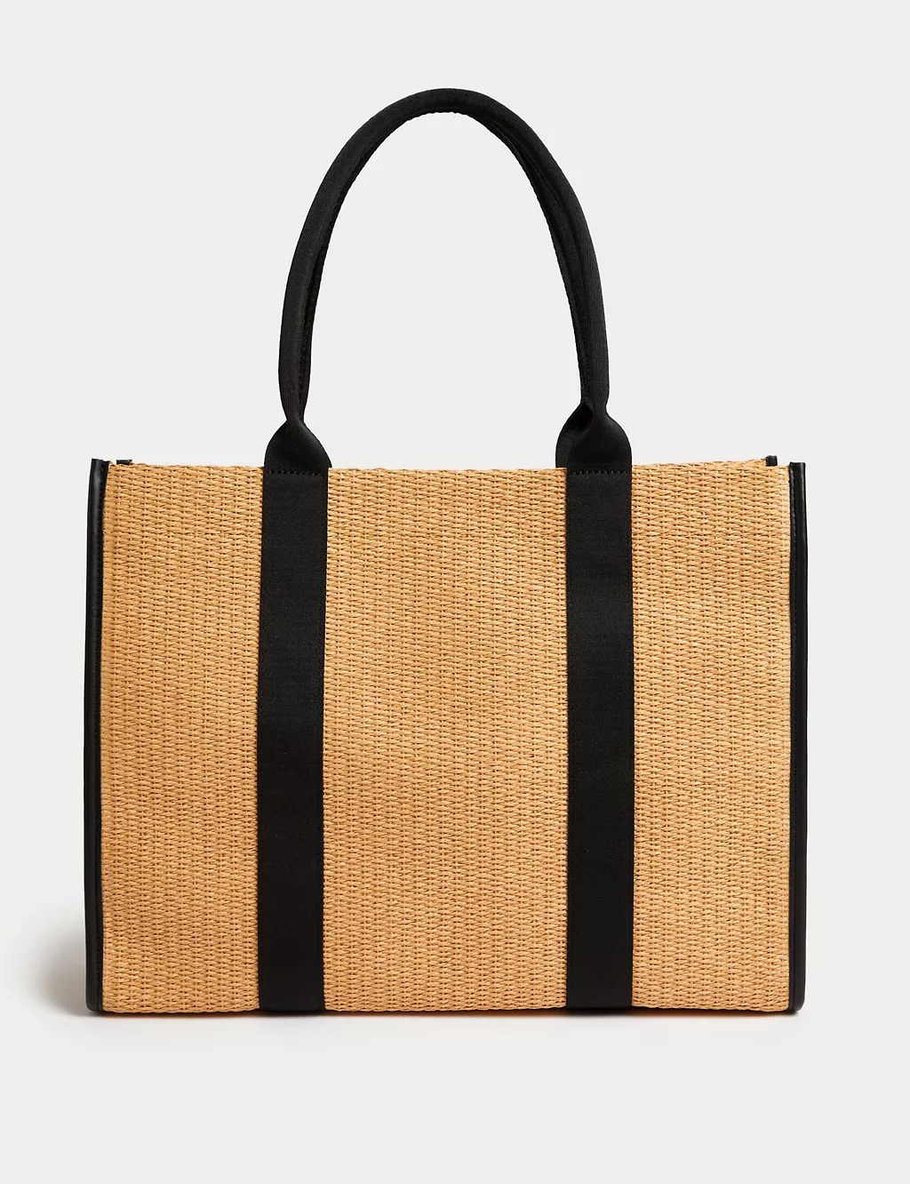 Canvas Structured Tote Bag