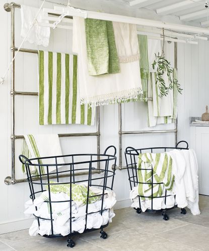 How to dry clothes in a small space: 6 space-saving ideas | Homes and ...