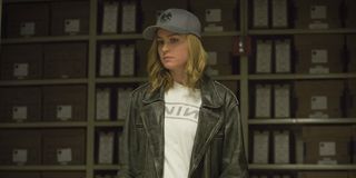 Brie Larson as Carol Danvers in Captain Marvel