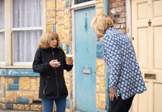 Eileen collides with Gail!