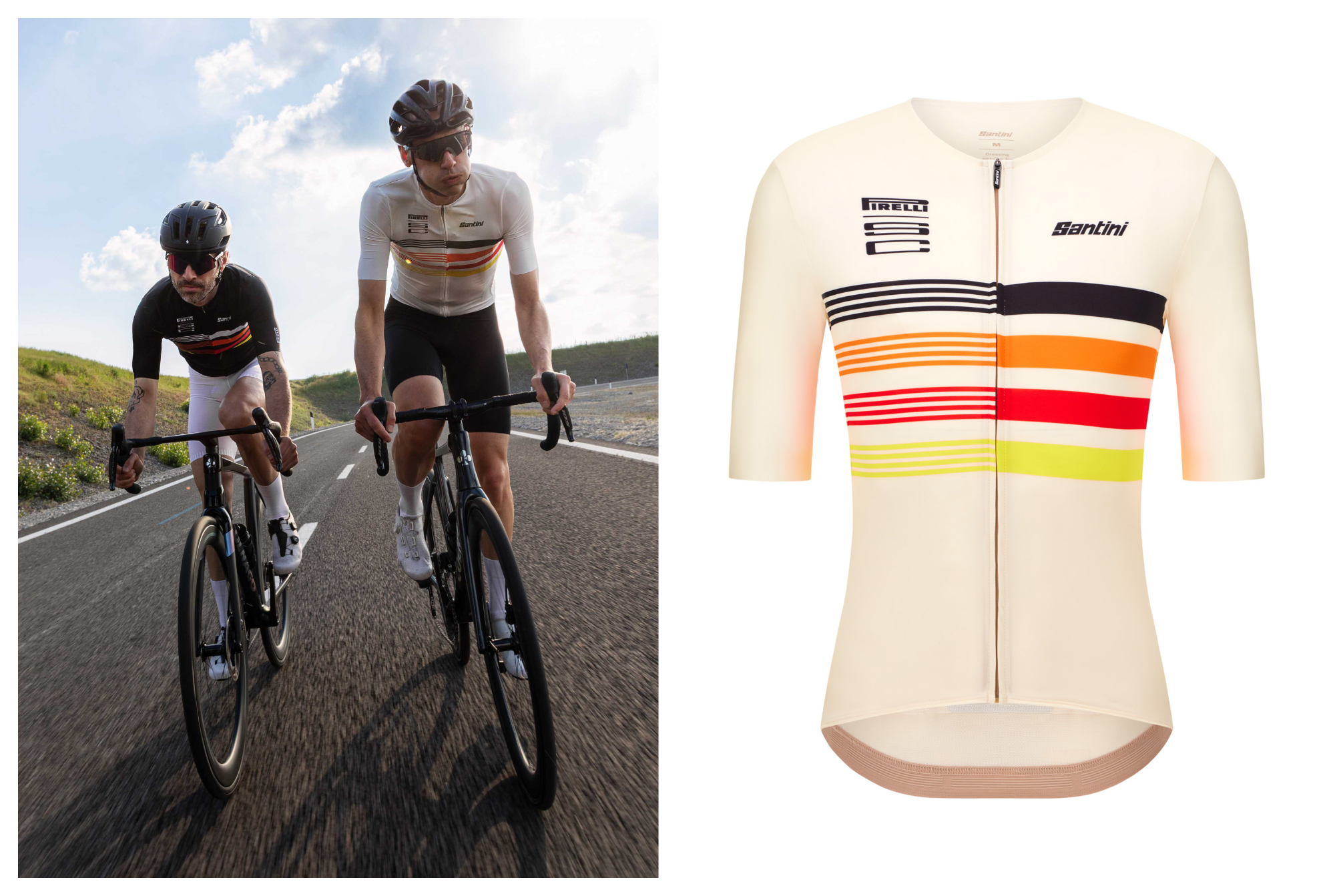 Santini x Pirelli collection 2025