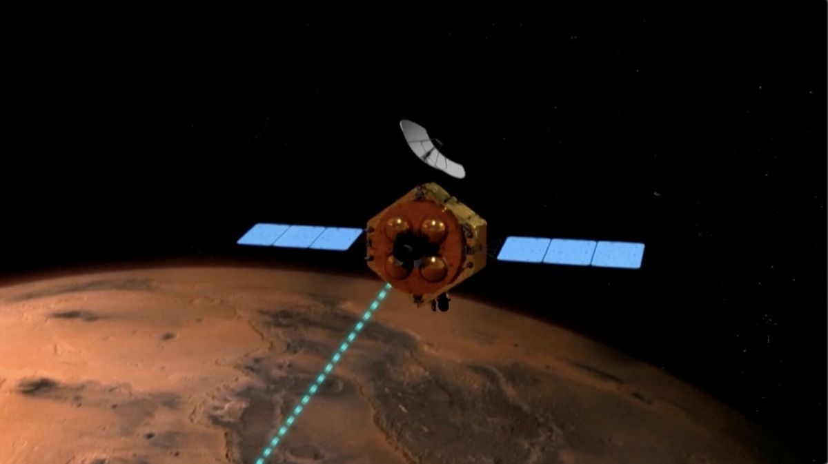 China's Tianwen 1 Mars orbiter changes orbit to begin planetary survey | Space