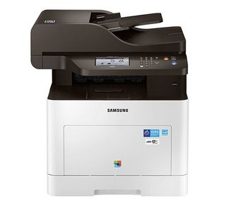 The Samsung ProXpress C3060W is a multifunction printer with copying, scanning and faxing capabilities.
